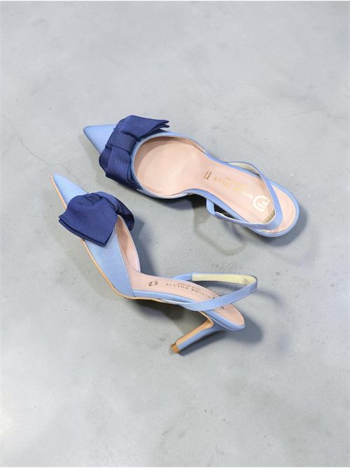 slingback in raso con fiocco DIVINE FOLLIE | PE63/1899RCIELO